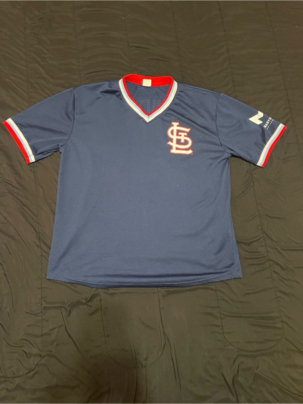 Whitey Herzog The White Rat St. Louis Cardinals MLB Baseball Jersey Size XL